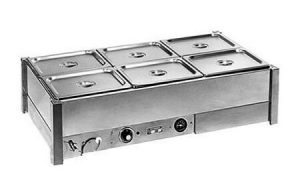Bain Maries 6 pot – Trays included